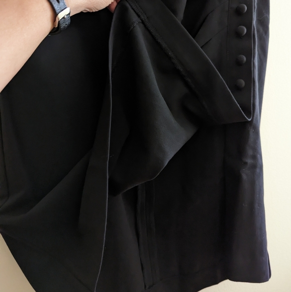 NY & Co 🖤 Black Side-button pencil skirt - Picture 2 of 4